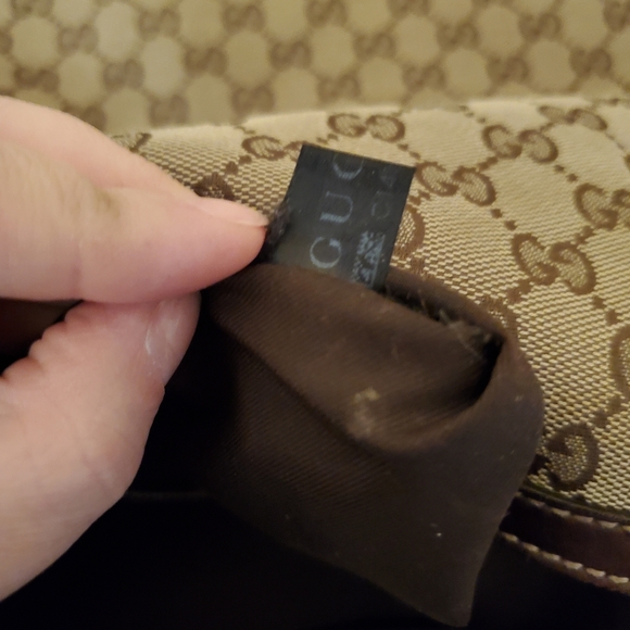 Gucci Horsebit Wave Canvas Hobo - Picture 9 of 12